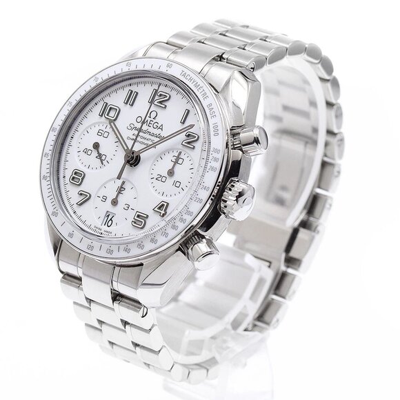 Omega Other - OMEGA Speedmaster 324.30.38.40.04.001 Chronograph white Dial AT Ladies_890089
